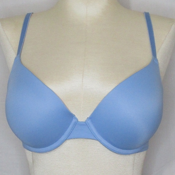 Pink Victoria Secret Blue Bra - Picture 1 of 5